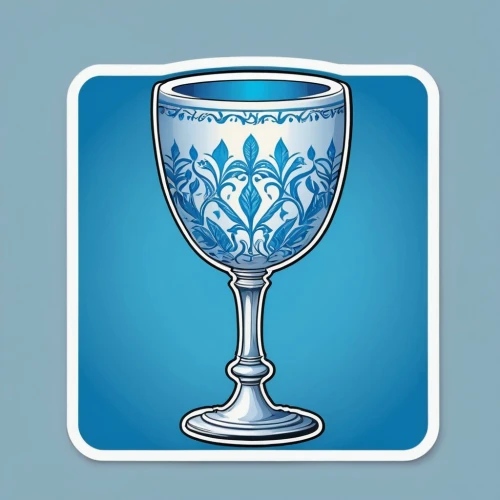 goblet,wineglass,chalice,goblet drum,wine glass,drink icons,glass cup,gold chalice,champagne cup,water cup,water glass,pint glass,beer glass,barware,dice cup,april cup,trophy,glassware,drinkware,champagne glass,Unique,Design,Sticker