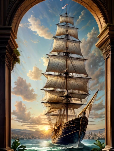 sea sailing ship,sailing ship,sail ship,galleon ship,galleon,full-rigged ship,sailing ships,three masted sailing ship,tallship,sea fantasy,east indiaman,sailing vessel,tall ship,caravel,sailing boat,sailing-boat,sail boat,friendship sloop,windjammer,scarlet sail