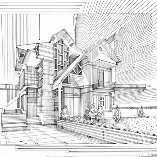 house drawing,architect plan,timber house,technical drawing,garden elevation,archidaily,house floorplan,two story house,houses clipart,wooden house,kirrarchitecture,core renovation,eco-construction,floorplan home,frame house,line drawing,wireframe graphics,residential house,house shape,frame drawing,Design Sketch,Design Sketch,None