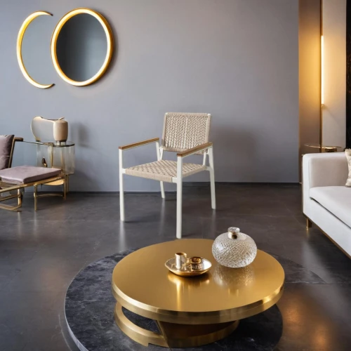 modern decor,contemporary decor,mid century modern,chaise lounge,apartment lounge,floor lamp,gold wall,danish furniture,interior modern design,interior decor,livingroom,interior design,gold lacquer,modern living room,gold foil corner,gold stucco frame,sofa tables,interior decoration,table lamps,sitting room