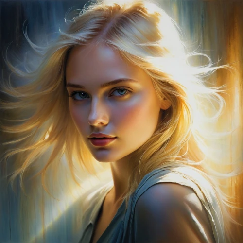 fantasy portrait,mystical portrait of a girl,romantic portrait,world digital painting,digital painting,blond girl,blonde woman,fantasy art,girl portrait,portrait background,blonde girl,digital art,photo painting,portrait of a girl,young woman,art painting,luminous,elsa,cool blonde,oil painting,Conceptual Art,Daily,Daily 32