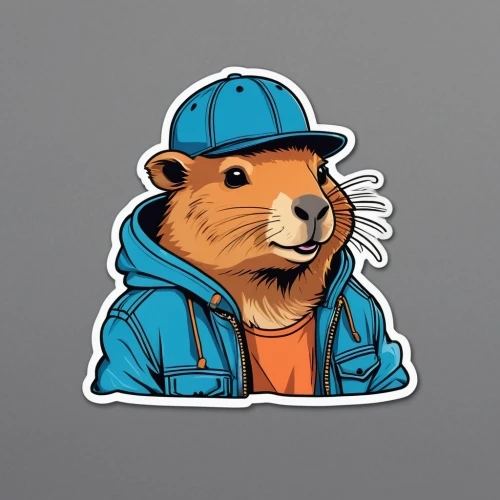 beaver,rodentia icons,lab mouse icon,pencil icon,beaver rat,beavers,vector illustration,musical rodent,squirell,animal stickers,nutria-young,sticker,groundhog,twitch icon,slothbear,pubg mascot,flat blogger icon,chipmunk,dribbble icon,little bear,Unique,Design,Sticker