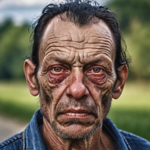 elderly man,man portraits,pensioner,elderly person,portrait photographers,hill billy,old human,ron mueck,older person,old person,old man,hag,angry man,frankenstien,face portrait,old age,bloned portrait,portrait photography,facial cancer,homeless man,Photography,General,Realistic