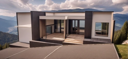 cubic house,3d rendering,modern house,house in the mountains,house in mountains,render,frame house,modern architecture,inverted cottage,sky apartment,dunes house,chalet,prefabricated buildings,cube house,swiss house,folding roof,eco-construction,luxury property,cube stilt houses,smart house,Photography,General,Realistic