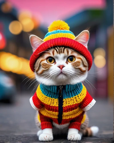 street cat,cute cat,scarf animal,animals play dress-up,cat image,cat european,funny cat,cat sparrow,kitten hat,knit hat,winter clothing,ginger cat,cartoon cat,chinese pastoral cat,winter clothes,knitwear,street fashion,fashionista,oktoberfest cats,winter hat,Photography,General,Fantasy
