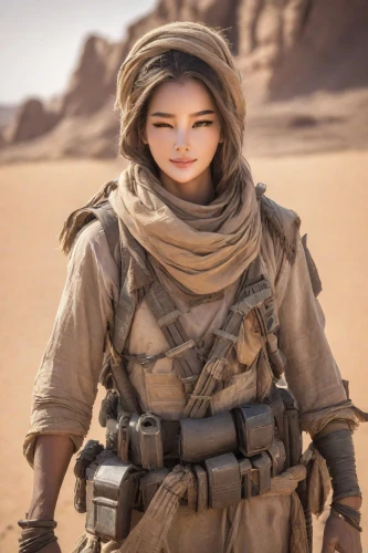 arabian,female warrior,hijaber,desert fox,sahara,desert flower,sand fox,capture desert,desert background,islamic girl,arab,desert,female doctor,girl on the dune,nomad,sahara desert,combat medic,arabian mau,dune 45,girl with gun,Photography,Realistic