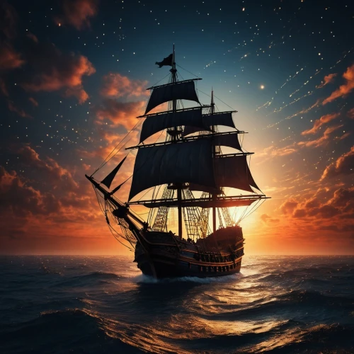 sea sailing ship,sailing ship,sail ship,galleon ship,sailing ships,east indiaman,galleon,full-rigged ship,tallship,pirate ship,sailing vessel,sea fantasy,three masted sailing ship,caravel,tall ship,mayflower,sailing,scarlet sail,sailing-boat,fantasy picture,Photography,General,Fantasy