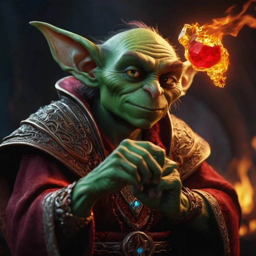 yoda,flickering flame,lokportrait,male elf,valentine gnome,goblin,elf,candlemaker,fire heart,cg artwork,orc,throughout the game of love,aladha,dodge warlock,romantic portrait,the ethereum,ogre,fire artist,fgoblin,massively multiplayer online role-playing game,Photography,General,Fantasy
