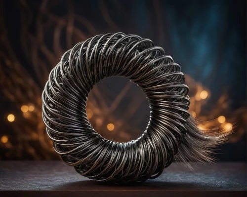 ringed-worm,coil,curved ribbon,fire ring,helix,torus,titanium ring,circular ring,spiral book,helical,solo ring,coils,cinema 4d,horn of amaltheia,wooden rings,laurel wreath,scrap sculpture,spiral background,volute,dna helix,Photography,General,Fantasy