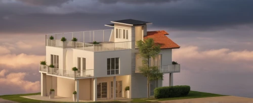 sky apartment,modern house,heat pumps,cube stilt houses,3d rendering,two story house,cubic house,residential tower,eco-construction,smart house,small house,model house,danish house,inverted cottage,frame house,house insurance,modern architecture,residential house,smart home,miniature house,Photography,General,Realistic