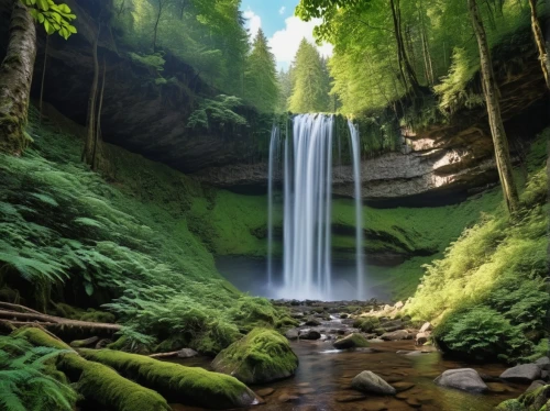 green waterfall,brown waterfall,wasserfall,waterfalls,water falls,bridal veil fall,ash falls,a small waterfall,water fall,waterfall,cascading,ilse falls,germany forest,cascades,mountain spring,fairyland canyon,aaa,falls,fairytale forest,water flow,Photography,General,Realistic