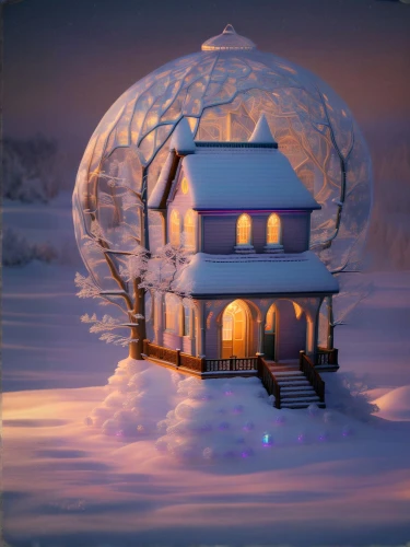 snowhotel,snow globe,igloo,winter house,frozen bubble,snow globes,snow house,snowglobes,snow shelter,snow roof,round hut,christmas globe,snow ball,roof domes,ice ball,a ball in the snow,cubic house,round house,ice hotel,christmas lantern