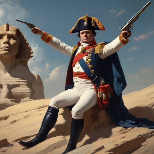 napoleon bonaparte,george washington,patriot,napoleon,founding,the sphinx,admiral von tromp,napoleon i,ramses ii,freemason,amurtiger,monuments,napoleon cat,general lee,patriotism,egypt,cg artwork,thomas jefferson,guards of the canyon,king tut,Conceptual Art,Fantasy,Fantasy 01