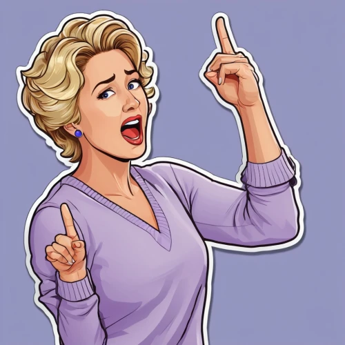 woman pointing,pointing woman,warning finger icon,retro 1950's clip art,sign language,lady pointing,flat blogger icon,menopause,speech icon,pregnant woman icon,woman holding a smartphone,hand gestures,my clipart,hand gesture,twitch icon,grapes icon,woman holding gun,finger pointing,facebook icon,stressed woman,Unique,Design,Sticker