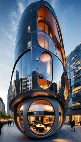 futuristic architecture,modern architecture,galaxy soho,cubic house,mixed-use,glass building,futuristic art museum,modern office,crooked house,baku eye,hotel w barcelona,arhitecture,steel sculpture,kirrarchitecture,helix,jewelry（architecture）,oval forum,penthouse apartment,sky apartment,corten steel,Photography,General,Realistic