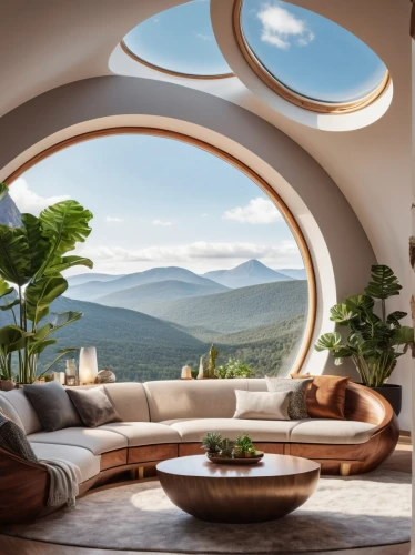 roof domes,futuristic architecture,roof landscape,round window,semi circle arch,round hut,futuristic landscape,eco-construction,ufo interior,round house,cabana,airbnb icon,vaulted ceiling,musical dome,eco hotel,beautiful home,igloo,cubic house,breakfast room,modern decor,Photography,General,Realistic