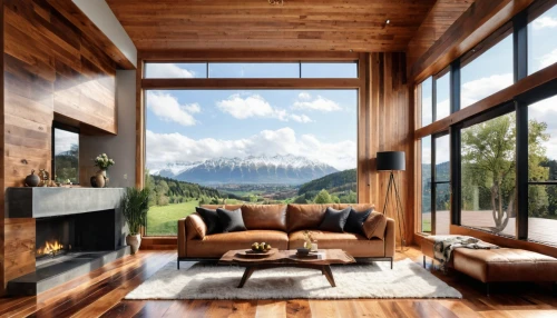 the cabin in the mountains,wood window,house in the mountains,house in mountains,wooden windows,living room,livingroom,modern living room,hardwood floors,interior modern design,modern decor,alpine style,log cabin,wood flooring,contemporary decor,beautiful home,log home,sitting room,wood floor,home landscape,Photography,General,Realistic