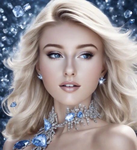 ice princess,jeweled,elsa,ice queen,silvery blue,diamond jewelry,bridal jewelry,chrystal,blue snowflake,the snow queen,silver blue,white rose snow queen,crystalline,sparkling,crystal,lycia,glittering,jewels,cubic zirconia,glitter powder