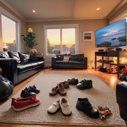 the living room of a photographer,family room,home theater system,bonus room,living room,livingroom,entertainment center,living room modern tv,apartment lounge,home cinema,modern living room,tv set,little man cave,tv cabinet,television set,smart home,great room,penthouse apartment,hardwood floors,sky apartment,Photography,General,Realistic