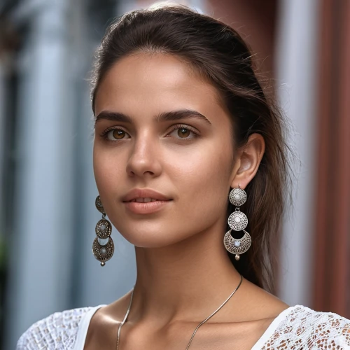 bridal jewelry,earrings,beautiful face,beautiful young woman,indian,east indian,indian woman,romantic look,jewelry,sofia,natural cosmetic,white beauty,jasmin,romanian,earring,pretty young woman,arab,women's accessories,beautiful woman,inka,Photography,General,Realistic