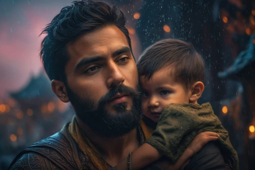 father with child,miguel of coco,dad and son,father-son,dad and son outside,kabir,father and son,photoshop manipulation,lion father,photo manipulation,fatherhood,photomanipulation,fantasy portrait,man and boy,elvan,father's love,the father of the child,pakistani boy,digital compositing,child portrait,Photography,General,Fantasy