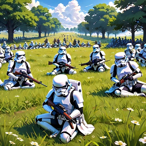 storm troops,shield infantry,stormtrooper,patrols,clones,troop,cg artwork,droids,imperial shores,the army,soldiers,the order of the fields,field of flowers,kosmus,tau,clone jesionolistny,federal army,field of cereals,imperial,invasion,Anime,Anime,Realistic