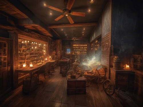 apothecary,candlemaker,brandy shop,fireside,bookshop,bookstore,the cabin in the mountains,the shop,cabin,tavern,witch's house,blacksmith,log fire,hygge,music chest,general store,fireplaces,fireplace,rustic,shopkeeper,Photography,General,Fantasy