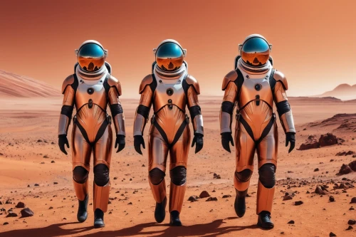 mission to mars,amphiprion,spacesuit,binary system,guards of the canyon,planet mars,orange robes,aquanaut,astronauts,sci fiction illustration,astronautics,space-suit,namib,space suit,cosmonautics day,valerian,astronaut suit,tassili n'ajjer,asterales,red planet,Photography,Artistic Photography,Artistic Photography 03