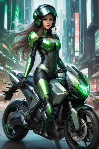 patrol,motorbike,motorcycle,electric scooter,motor-bike,scooter riding,e-scooter,motor scooter,yamaha,motorcycles,motorcycle racer,jade,motorcyclist,green,motorella,heavy motorcycle,motorcycling,green wallpaper,sci fiction illustration,bike,Conceptual Art,Fantasy,Fantasy 03