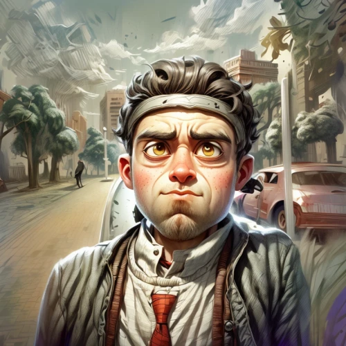 game illustration,twitch icon,peddler,city ​​portrait,game art,fantasy portrait,world digital painting,portrait background,bicycle mechanic,angry man,sci fiction illustration,a pedestrian,self-portrait,pedestrian,android game,motorcyclist,traffic cop,shopkeeper,action-adventure game,download icon