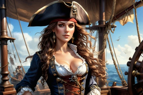 pirate,piracy,pirate treasure,east indiaman,black pearl,the sea maid,pirates,galleon,caravel,captain,catarina,scarlet sail,seafaring,mayflower,pirate flag,jolly roger,venetia,at sea,sailer,nautical star,Conceptual Art,Fantasy,Fantasy 27