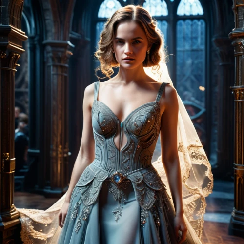 ball gown,cinderella,bridal clothing,wedding gown,wedding dress,bridal dress,wedding dresses,corset,bodice,jennifer lawrence - female,suit of the snow maiden,evening dress,victorian lady,the enchantress,blue enchantress,strapless dress,fairy queen,overskirt,the snow queen,bridal,Photography,General,Sci-Fi