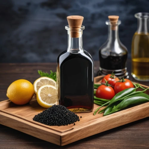 balsamic vinegar,tanacetum balsamita,mediterranean diet,olive oil,balsamita,mustard oil,tapenade,black mustard,naturopathy,natural oil,cooking oil,mediterranean cuisine,edible oil,sesame oil,wheat germ oil,arròs negre,oil food,grape seed extract,cooking ingredients,nutraceutical,Photography,General,Realistic