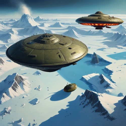 airships,ufo intercept,space ships,uss voyager,ice planet,ufos,spaceships,sky space concept,alien ship,floating islands,ufo,mountain vesper,sidewinder,trek,vulcania,flying saucer,roof domes,terraforming,federation,starship,Conceptual Art,Fantasy,Fantasy 01