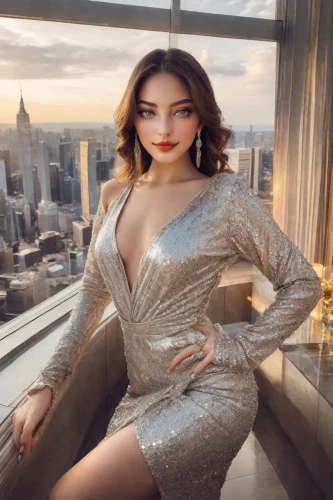 fabulous,cosmopolitan,spectacular,glamor,vegas,dazzling,elegant,cocktail dress,vanity fair,elegance,sparkling,glamorous,sexy woman,nice dress,jeweled,silver,hollywood actress,candela,top of the rock,shimmering,Photography,Realistic
