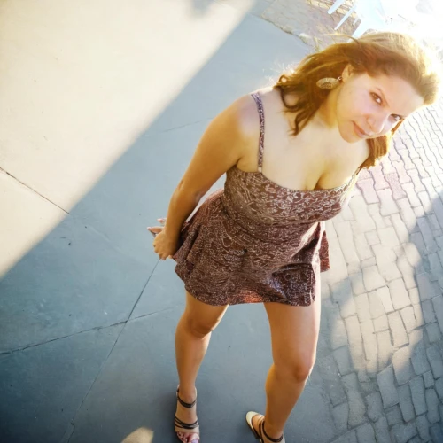 a girl in a dress,young model istanbul,girl walking away,portrait photography,girl on the stairs,girl in a long dress,torn dress,portrait photographers,photographing children,a girl with a camera,blue shoes,blue dress,female model,short dress,child model,barefoot,senior photos,sheath dress,woman walking,fusion photography