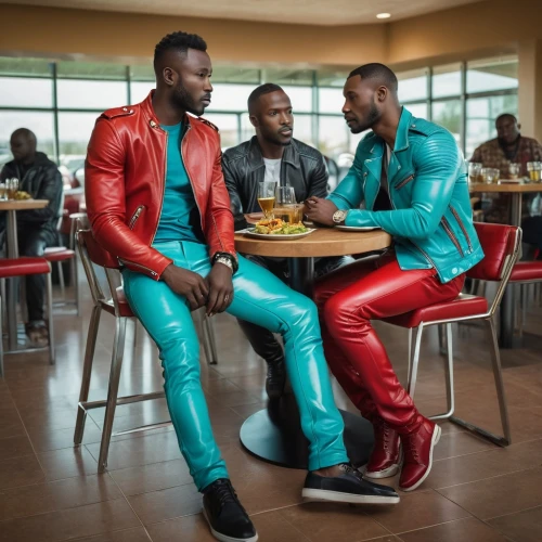 men sitting,man's fashion,suit of spades,turquoise leather,gay men,soda shop,clover jackets,men's wear,chaps,super mario brothers,men clothes,three primary colors,chess men,high-visibility clothing,shakers,business meeting,latex clothing,angolans,superfruit,jacket potatoes,Photography,General,Natural
