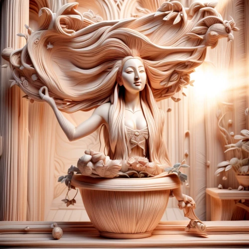 decorative figure,art deco woman,wood carving,justitia,decorative fountains,medusa,lotus with hands,terracotta flower pot,laurel wreath,junshan yinzhen,art soap,goddess of justice,singing bowl massage,decorative art,sand sculptures,girl with cereal bowl,caryatid,cleaning conditioner,xiaolongbao,candlemaker