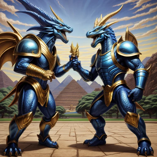 skylander giants,skylanders,dark blue and gold,duel,alliance,massively multiplayer online role-playing game,golden dragon,dragons,confrontation,guards of the canyon,collectible card game,vilgalys and moncalvo,fantasy art,sword fighting,heroic fantasy,golden sun,lancers,dragon slayers,fantasy picture,garuda