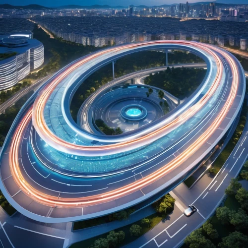 futuristic architecture,highway roundabout,smart city,automotive navigation system,maglev,72 turns on nujiang river,futuristic landscape,futuristic art museum,high-speed rail,oval forum,electric mobility,zoom gelsenkirchen,tianjin,zhengzhou,autonomous driving,infrastructure,bmw new class,home of apple,traffic circle,mercedes-benz museum,Photography,Documentary Photography,Documentary Photography 31