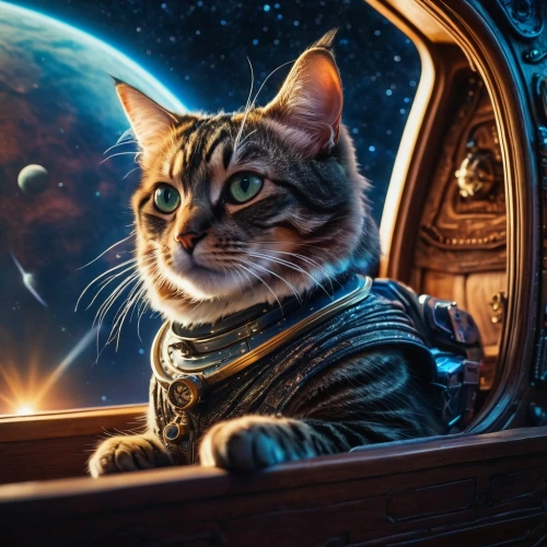 cat image,cat european,napoleon cat,cat warrior,toyger,cat sparrow,cat,cat-ketch,cat vector,fantasy picture,emperor of space,space tourism,tabby cat,cat portrait,astronomer,red tabby,aegean cat,space travel,catlike,space art,Photography,General,Fantasy