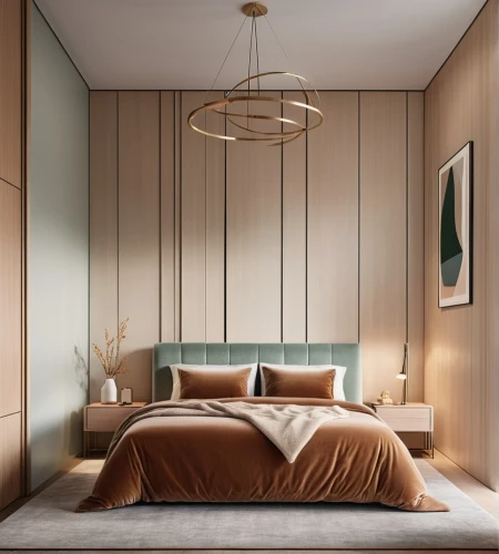 bedroom,canopy bed,modern room,wall lamp,sleeping room,room divider,bedside lamp,danish room,wall light,guest room,ceiling lamp,room lighting,3d rendering,contemporary decor,modern decor,render,ceiling light,hanging lamp,guestroom,bed frame,Photography,General,Realistic
