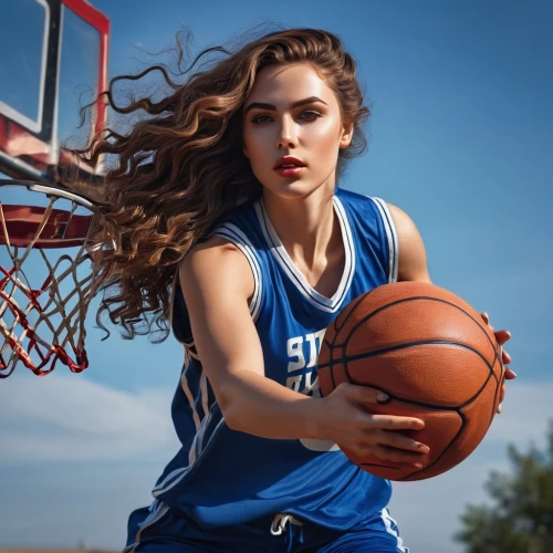 woman's basketball,women's basketball,outdoor basketball,basketball player,sports girl,youth sports,basketball,girls basketball,wall & ball sports,indoor games and sports,sports uniform,basketball moves,nba,sports,sports jersey,playing sports,connectcompetition,girls basketball team,streetball,sports gear,Illustration,Realistic Fantasy,Realistic Fantasy 25