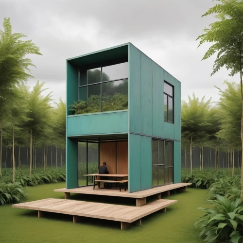 cube stilt houses,cubic house,cube house,shipping container,greenbox,stilt house,3d rendering,green living,inverted cottage,shipping containers,eco-construction,grass roof,floating huts,modern house,stilt houses,miniature house,frame house,prefabricated buildings,cargo containers,landscape design sydney,Art,Artistic Painting,Artistic Painting 49