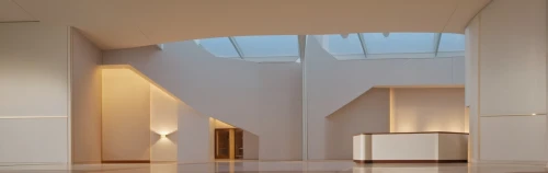 daylighting,hallway space,archidaily,entrance hall,gallery,art gallery,contemporary,opaque panes,structural glass,hallway,outside staircase,soumaya museum,art museum,kirrarchitecture,white room,skylight,vaulted ceiling,calatrava,convex,staircase,Photography,General,Commercial