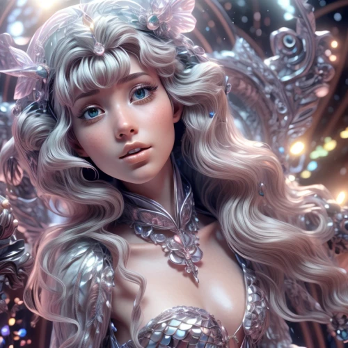 fantasy portrait,fantasy art,fairy queen,fantasy woman,faery,faerie,the enchantress,elven,ice queen,crystalline,fantasy girl,3d fantasy,cinderella,queen of the night,elsa,zodiac sign libra,callisto,the snow queen,ice princess,drusy