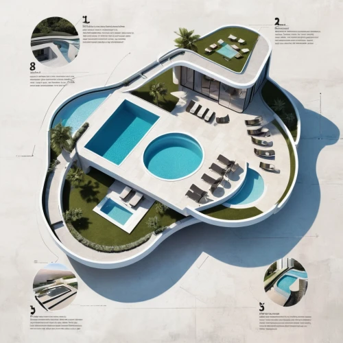 io centers,futuristic architecture,smart home,school design,artificial island,smart house,helipad,solar cell base,eco hotel,artificial islands,wastewater treatment,modern architecture,cube stilt houses,floating island,eco-construction,archidaily,roof top pool,futuristic art museum,cubic house,smarthome,Unique,Design,Infographics