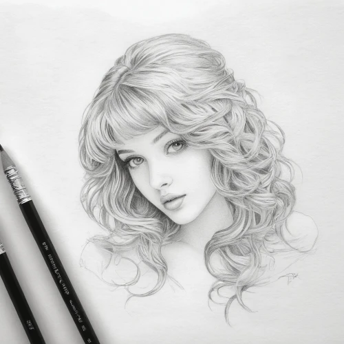 pencil art,graphite,pencil drawing,pencil drawings,girl drawing,charcoal pencil,mechanical pencil,girl portrait,pencil and paper,vintage drawing,beautiful pencil,drawing mannequin,pencil frame,charcoal drawing,pencil,angel line art,romantic portrait,drawing,fantasy portrait,rose drawing,Illustration,Black and White,Black and White 30