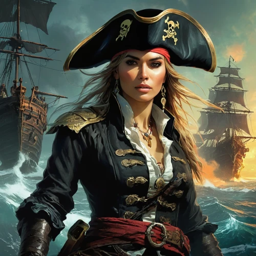 pirate,pirates,pirate flag,pirate treasure,east indiaman,piracy,naval officer,jolly roger,captain,black pearl,galleon,key-hole captain,catarina,scarlet sail,seafaring,collectible card game,ship releases,sailer,maelstrom,pirate ship,Conceptual Art,Fantasy,Fantasy 12