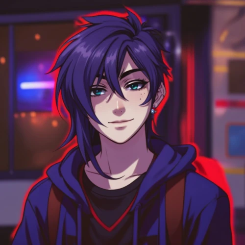 anime boy,edit icon,2d,anime cartoon,yukio,ren,red robin,vanitas,red eyes,main character,male character,red-purple,red banner,shouta,smirk,wiz,anime 3d,nico,red-blue,long-haired hihuahua,Illustration,Japanese style,Japanese Style 03